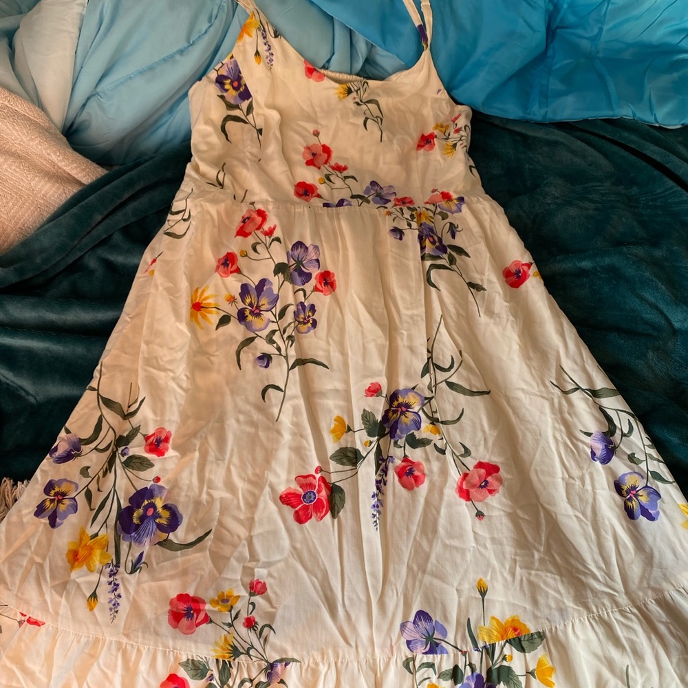 Cottagecore Fairycore Fairytale Floral Midi Dress OPEN TO OFFERS